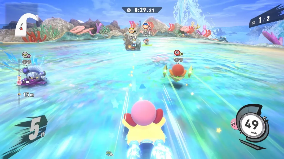 Kirby Air Riders screenshot 1